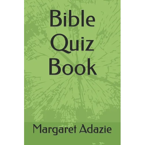 Bible Quiz Book