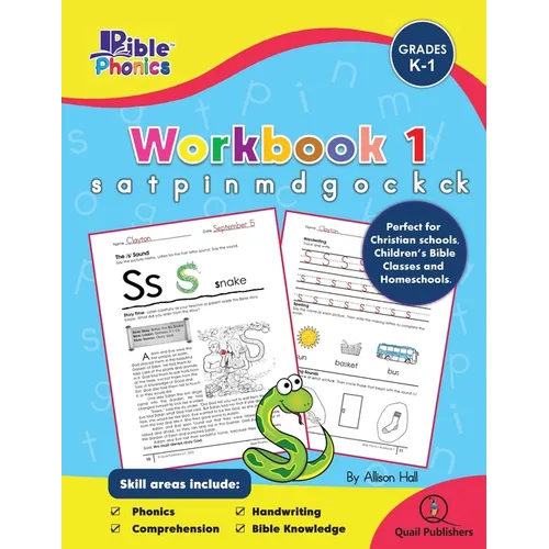 Bible Phonics Workbook 1