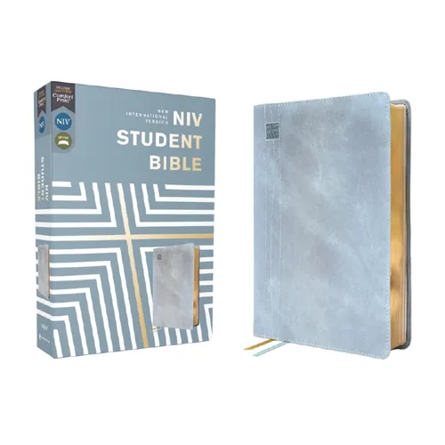 Niv, Student Bible, Leathersoft, Teal, Comfort Print