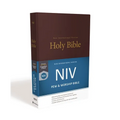 NIV, Pew and Worship Bible, Hardcover, Burgundy