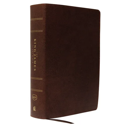 The King James Study Bible, Bonded Leather, Brown, Full-Color Edition