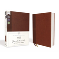 Nasb, Journal the Word Reference Bible, Leathersoft Over Board, Brown, Red Letter Edition, 1995 Text, Comfort Print: Let Scripture Explain Scripture.