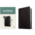 NLT Super Giant Print Bible, Filament Enabled (Leatherlike, Black, Indexed, Red Letter)