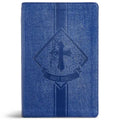 KJV Kids Bible, Royal Blue Leathertouch