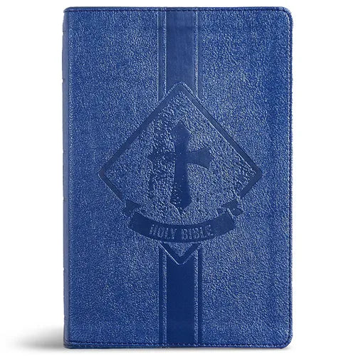 KJV Kids Bible, Royal Blue Leathertouch