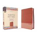 Nrsvue, Holy Bible, Compact, Leathersoft, Peach, Comfort Print