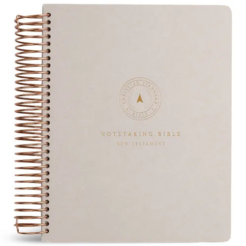 CSB Spiral-Bound Notetaking Bible, Optimal Type, New Testament