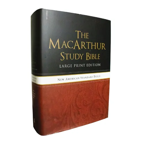 MacArthur Study Bible-NASB-Large Print