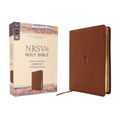 Nrsvue, Holy Bible, Compact, Leathersoft, Brown, Comfort Print