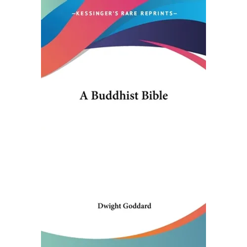 A Buddhist Bible