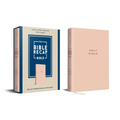 The Bible Recap 365-Day Chronological Study Bible: King James Version--Imitation Leather, Pink