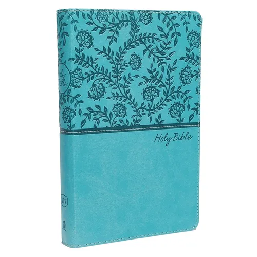 KJV, Deluxe Gift Bible, Imitation Leather, Green, Red Letter Edition